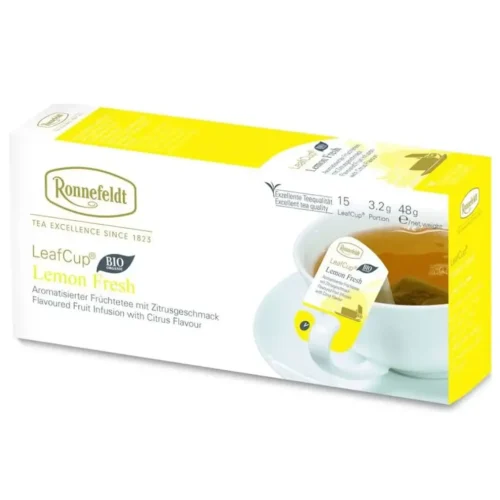 Ronnefeldt LeafCup Lemon fresh (zāļu tēja)15gab./iepak.